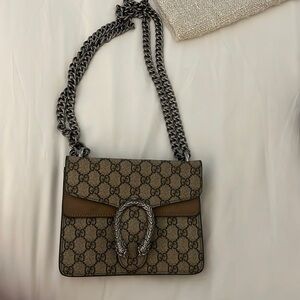 Gucci bag DIONYSUS GG SUPREME MINI BAG brown